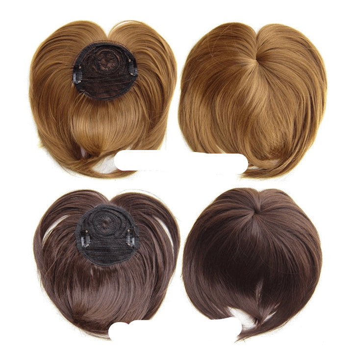 Extension à clip pour cheveux courts, pour plus de volume, cheveux synthétiques, blond platine, blond cendré, doré et noir, extension de cheveux à clip pour femme | Sulvida