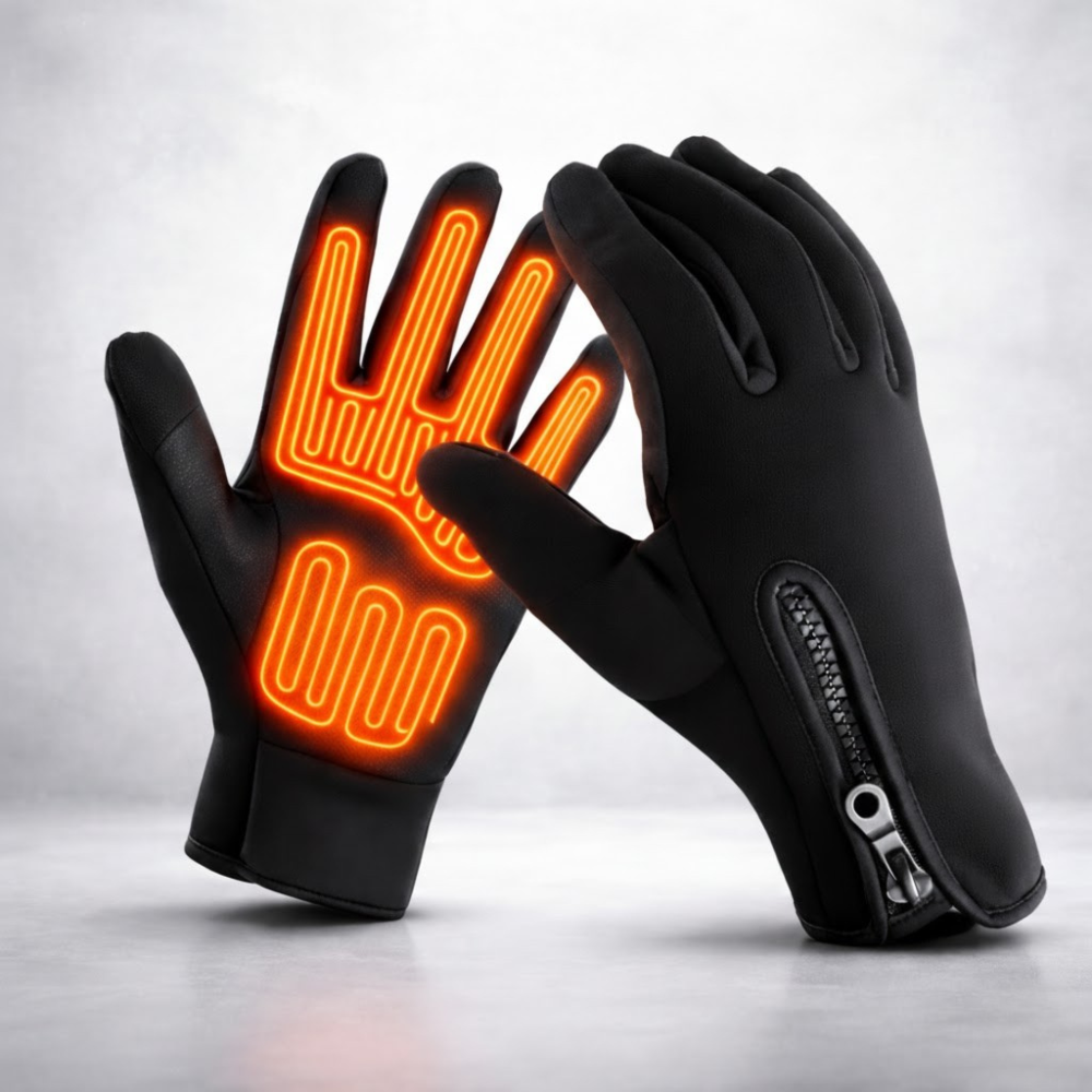 Verwarmde Handschoenen Oplaadbaar met Touchscreen Waterafstotend voor Ski Fiets Motor Wandelen Winter | Sulvida