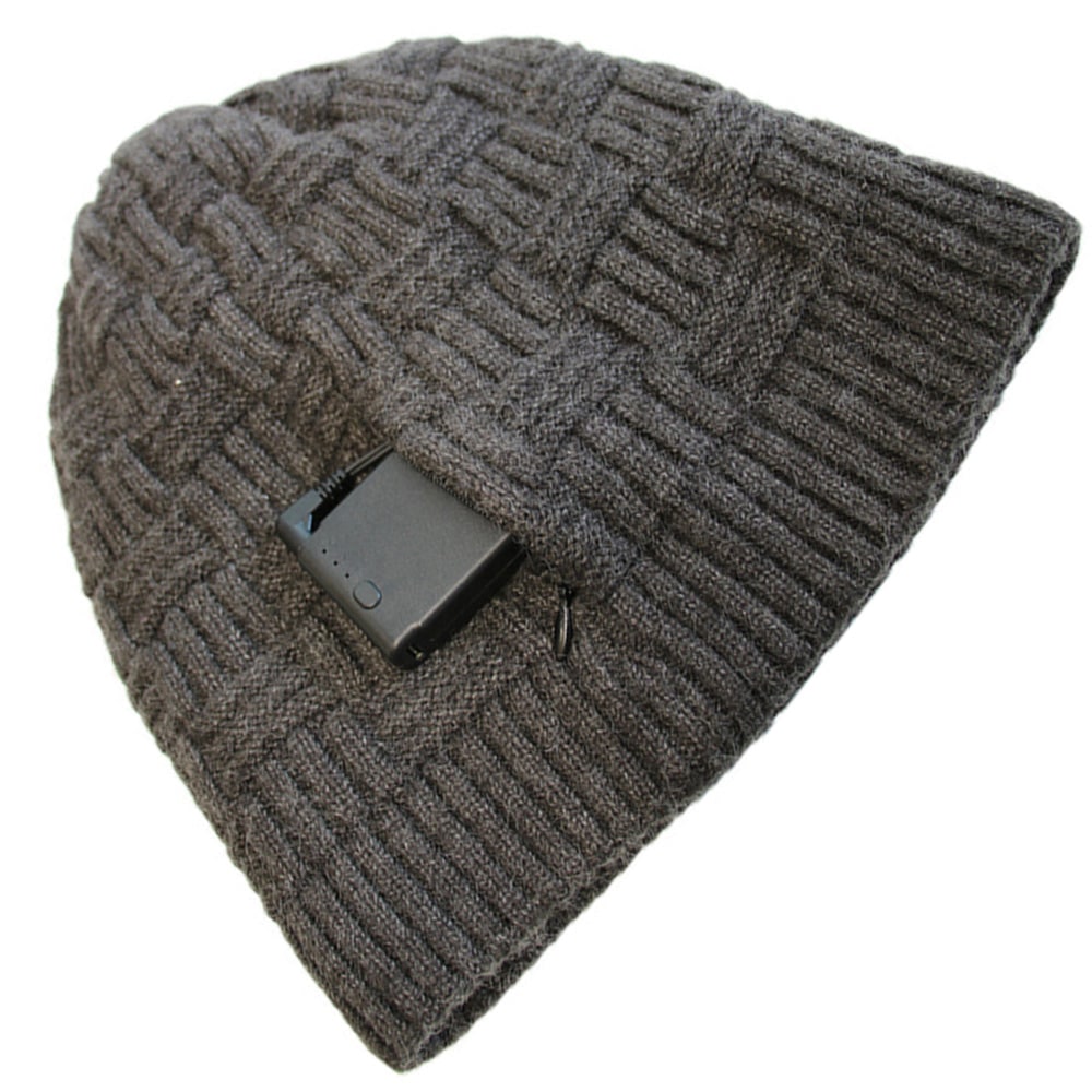 Oplaadbare Verwarmde Wintermuts met Oorflappen 3400 mAh Batterij Skullcap Wintersport Outdoor Wandelen | Sulvida
