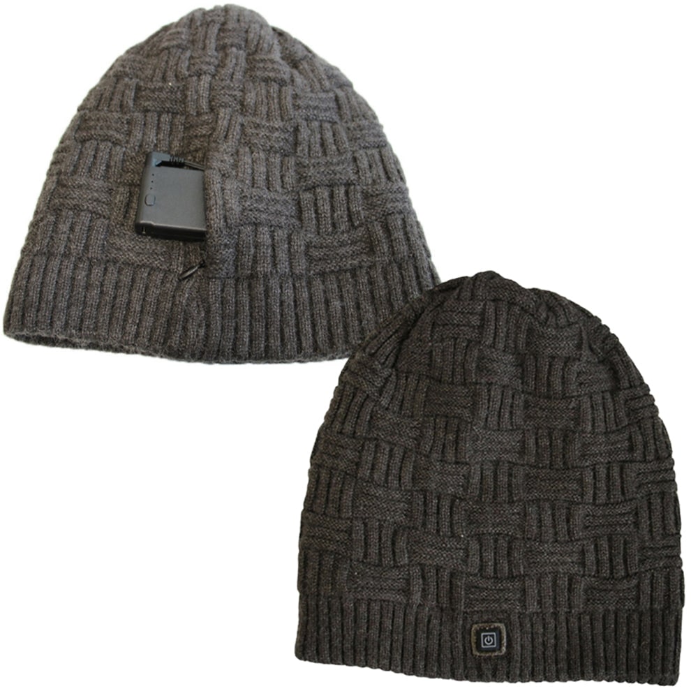 Oplaadbare Verwarmde Wintermuts met Oorflappen 3400 mAh Batterij Skullcap Wintersport Outdoor Wandelen | Sulvida