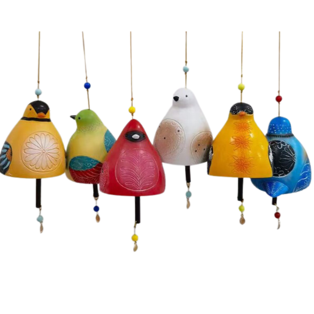 Vogelklok Windorgel Harsgietvorm Kolibrie Tuindecoratie Windgong Cadeau Buitenornament Tuin Decoratie | Sulvida