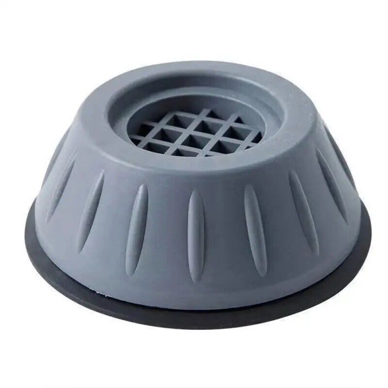 Anti-vibratie pootjes wasmachine droger set van 4 stabilisatoren geluiddemping trilling reduceren universeel | Sulvida