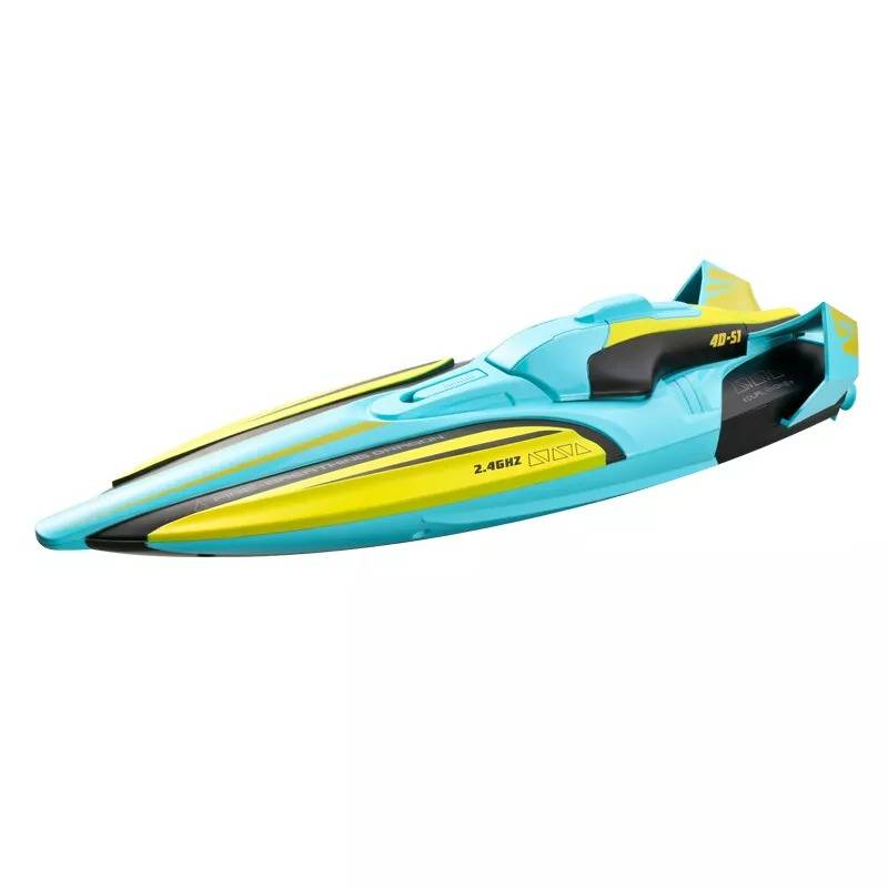 Snelle RC-boot 35 km/h met LED-verlichting en 2,4 GHz afstandsbediening voor kinderen en volwassenen | Sulvida
