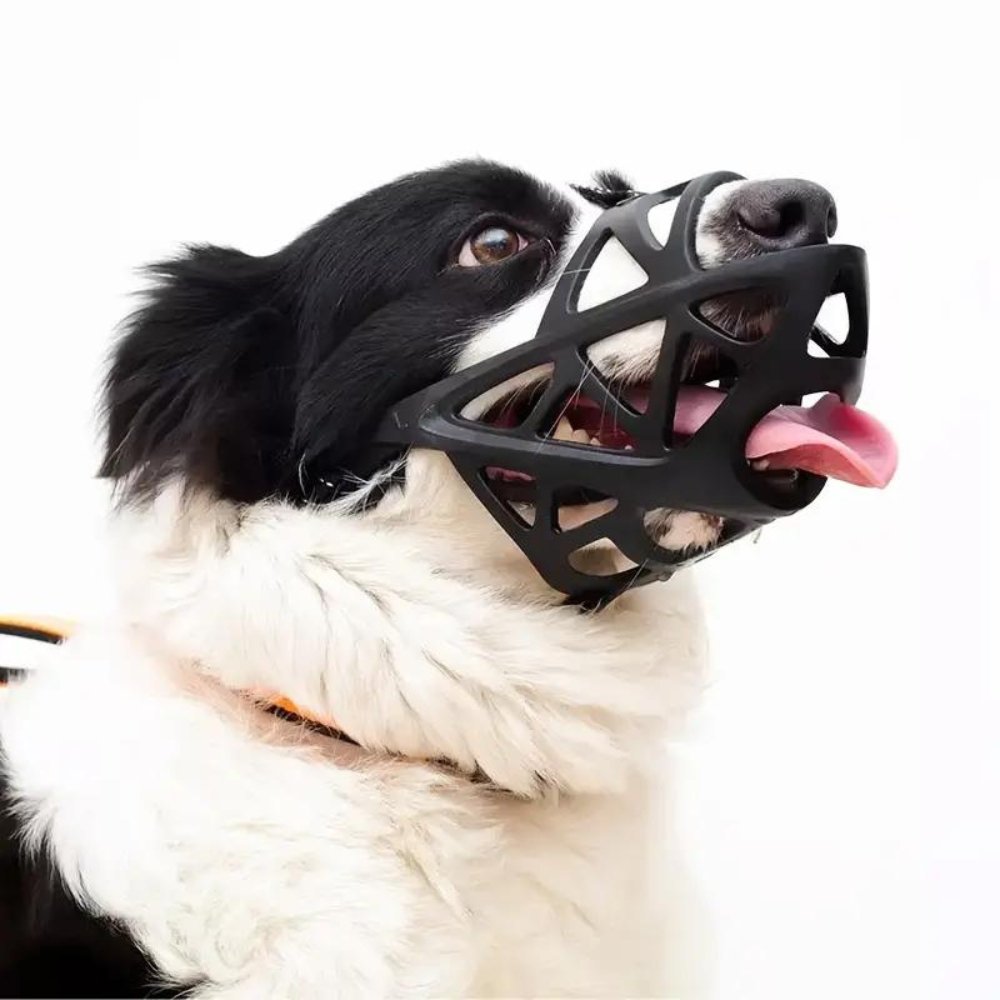 Hondensnuit Verstelbare Ademende Muilkorf voor Honden Anti-Bijten en Anti-Blaffen Oplossing Veilige Comfortabele Hondenmuilkorf Geschikt voor Middel Grote Honden | Sulvida