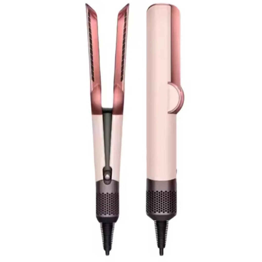 Sèche-cheveux et lisseur 2-en-1, céramique et tourmaline, 1200W, réglage de la chaleur, coiffage, 3 couleurs, câble de 180 cm | Sulvida