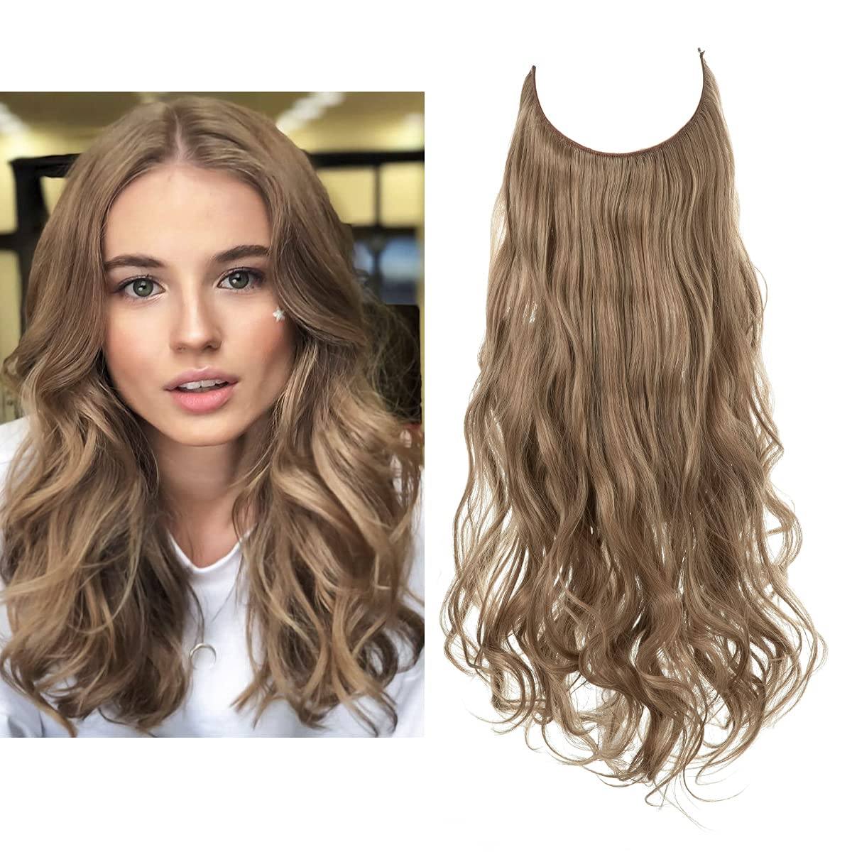 Onzichtbare Hair Extensions Halo Wire 35-45cm Natuurlijk Volume Lang Haar Zonder Clips Invisible Wire | Sulvida
