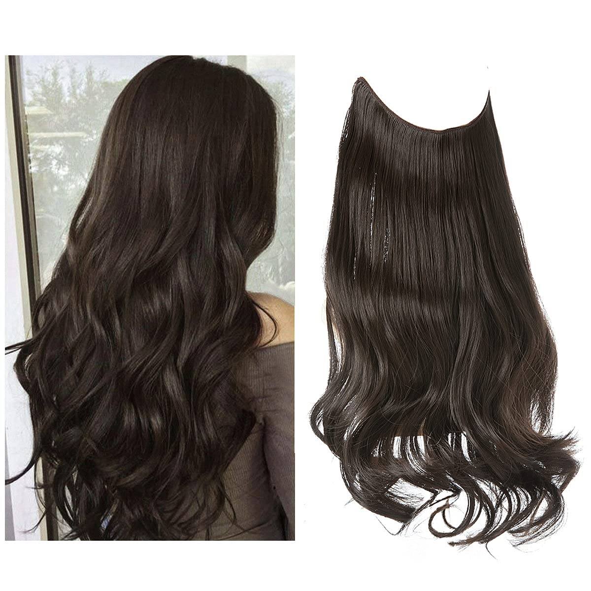 Onzichtbare Hair Extensions Halo Wire 35-45cm Natuurlijk Volume Lang Haar Zonder Clips Invisible Wire | Sulvida
