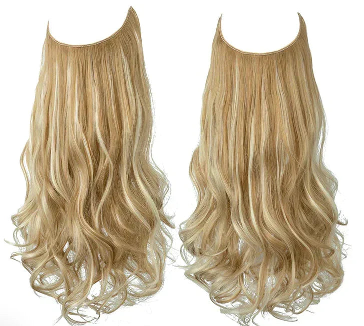 Haarextensies 100% Echt Haar Volume en Lengte Hittebestendig Extensions Natuurlijke Look Styling Haarverlening | Sulvida