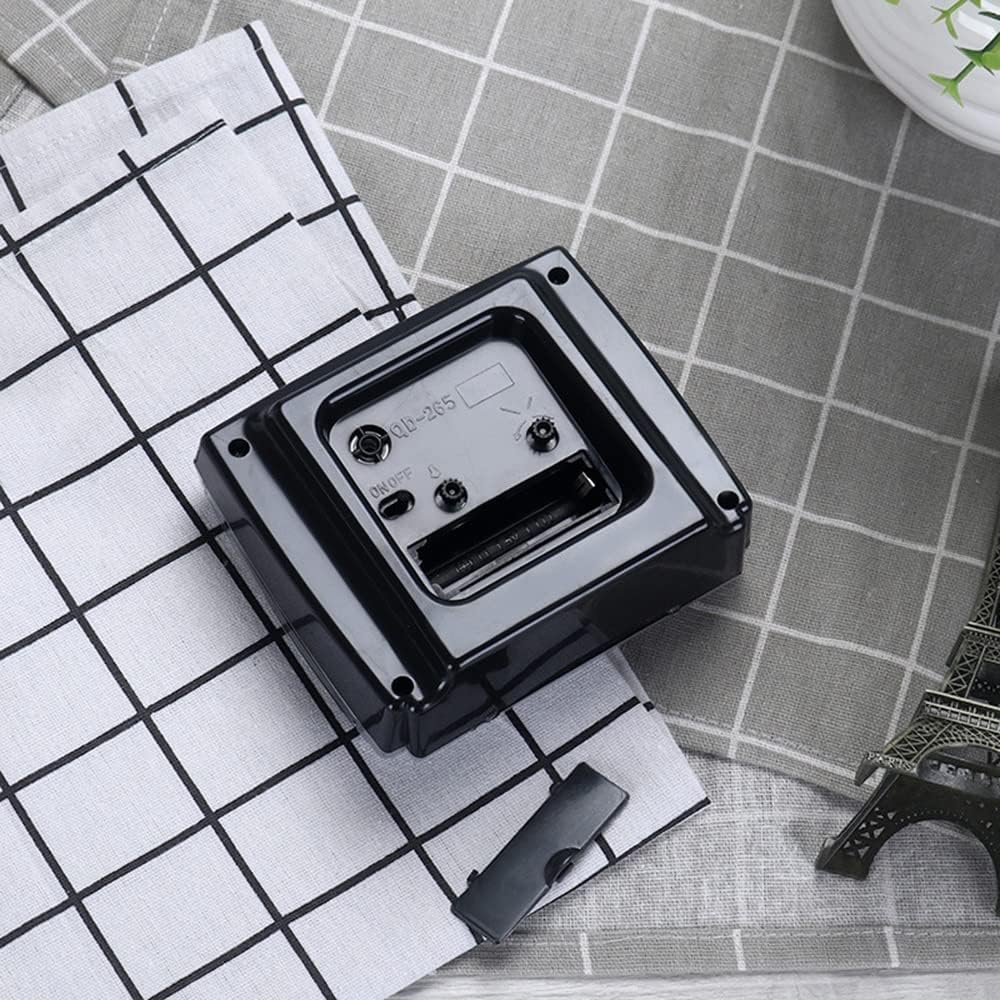 Digitale Wekker met Groot Display voor Slaapkamer Nachtlampje Functie Stille Beweging Bedtafel Alarm Klok | Sulvida