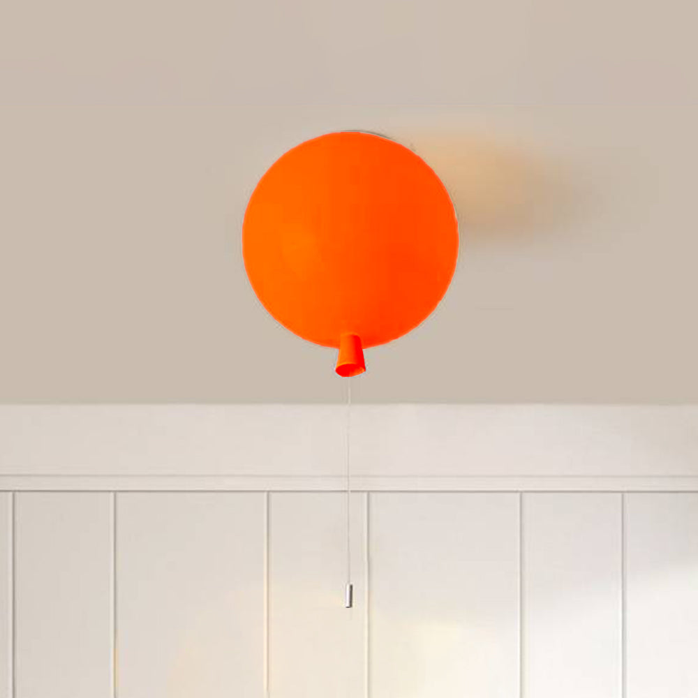 Globe LED-Plafondlamp Wit Rond Ø20-35cm Modern Minimalistisch Acryl Design Slaapkamer Woonkamer Hal Verlichting | Sulvida