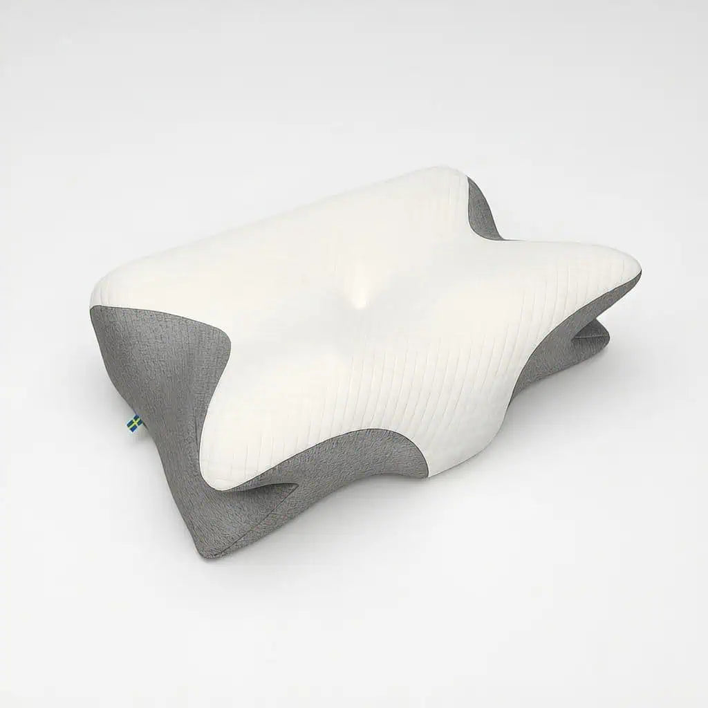 Ergonomisch Hoofdkussen Memory Foam Neksteun Alle Slaaphoudingen Ademend Katoen Drukverlagend Comfort | Sulvida