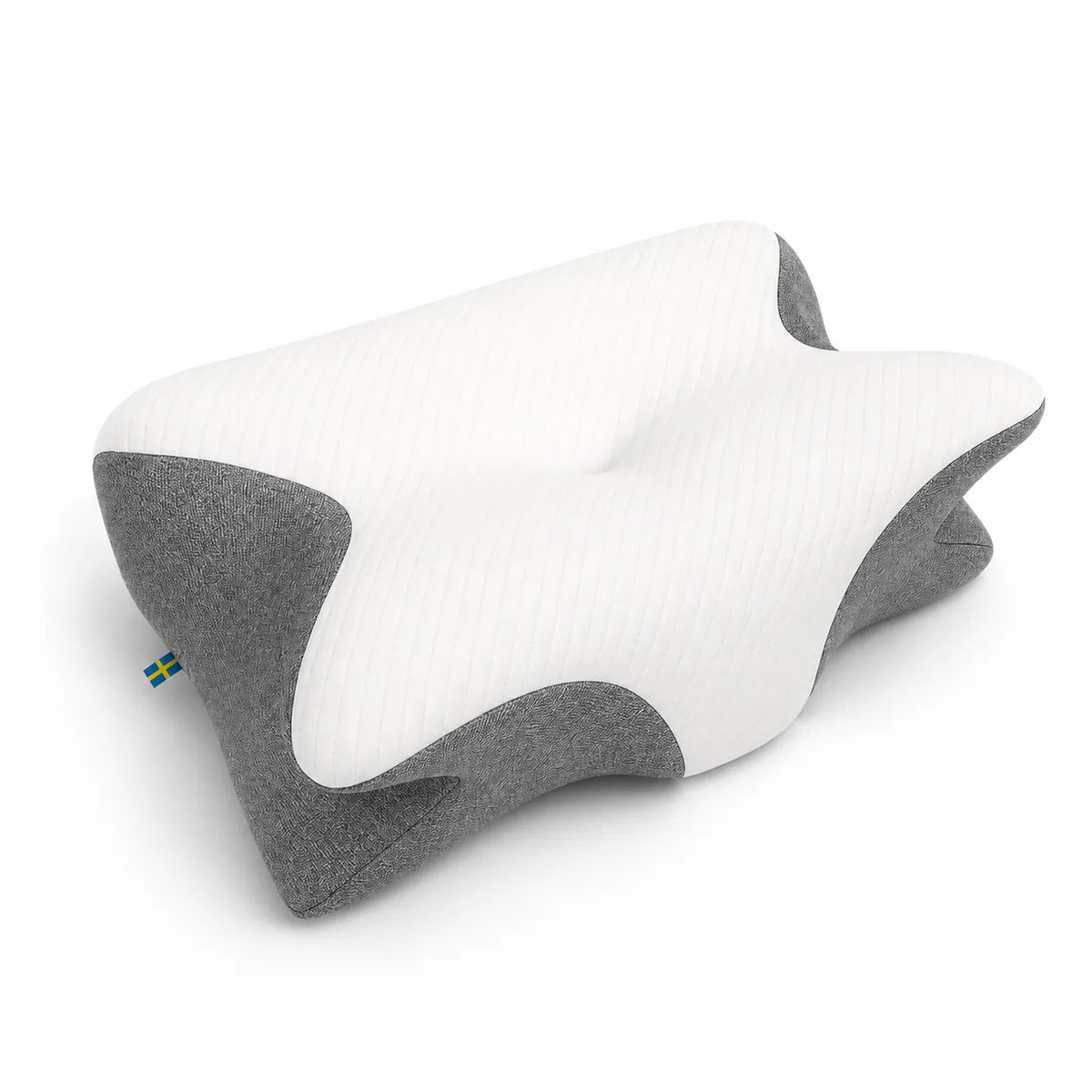 Ergonomisch Hoofdkussen Memory Foam Neksteun Alle Slaaphoudingen Ademend Katoen Drukverlagend Comfort | Sulvida