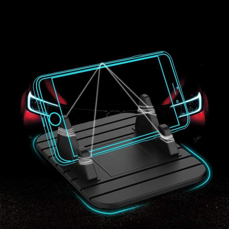Anti-slip telefoonhouder dashboard auto zonder lijm of zuignap voor veilig navigeren en handsfree bellen | Sulvida