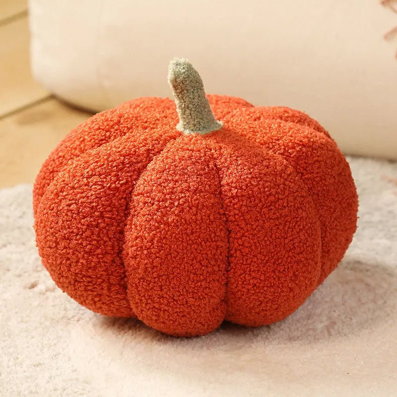 Zachte Pompoen Knuffel 20cm Pluche Kussen Herfstkleuren Kinderkamer Decoratie Herfstthema Zierkussen Speelgoed | Sulvida