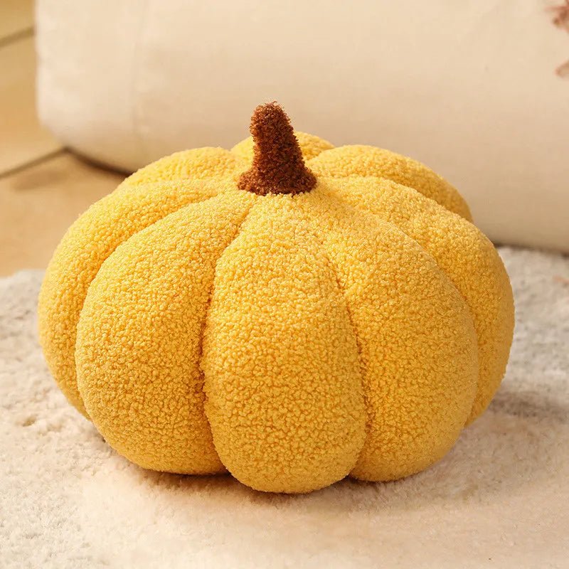 Zachte Pompoen Knuffel 20cm Pluche Kussen Herfstkleuren Kinderkamer Decoratie Herfstthema Zierkussen Speelgoed | Sulvida