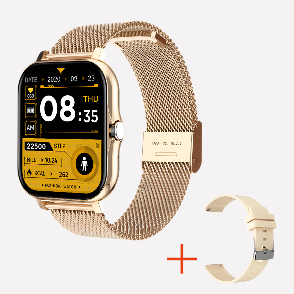 Smartwatch met GPS, valdetectie en SOS-alarmknop voor veiligheid, noodmelding, locatiebepaling en geruststelling | Sulvida
