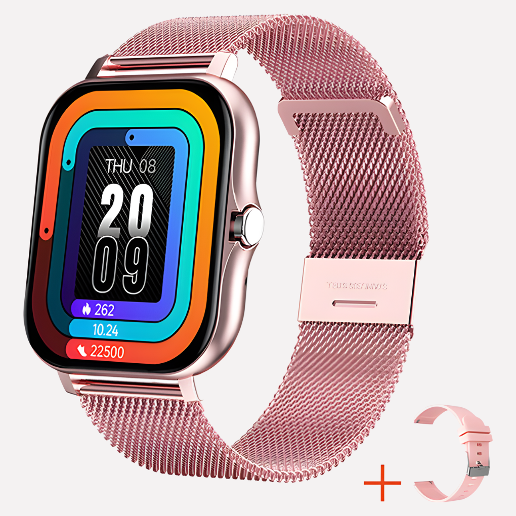 Smartwatch met GPS, valdetectie en SOS-alarmknop voor veiligheid, noodmelding, locatiebepaling en geruststelling | Sulvida