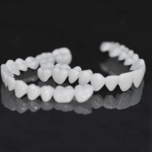 Kunstgebit Prothese Boven- en Ondertanden Instant Smile Veneers zonder Kleefpasta Cosmetische Tanden | Sulvida