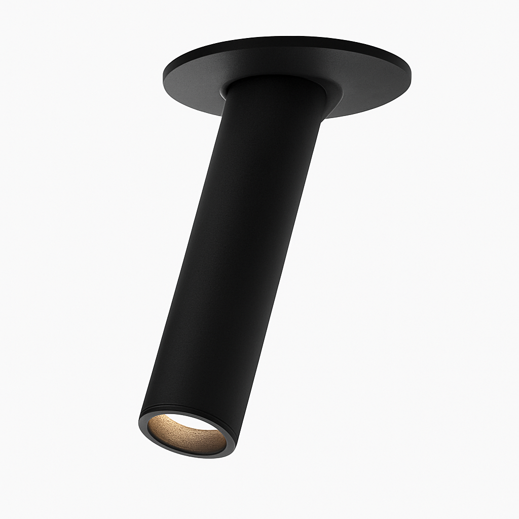 Verstelbare LED-Plafondspot Zwart Wit Modern Design Richtbaar Aluminium 10-20-30cm Dimbaar Woonkamer | Sulvida