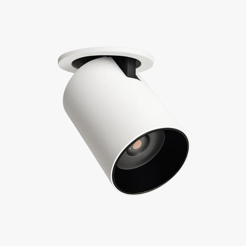 Verstelbare LED-spot metaal chroom wit zwart keuken woonkamer slaapkamer badkamer 12W geïntegreerde verlichting | Sulvida