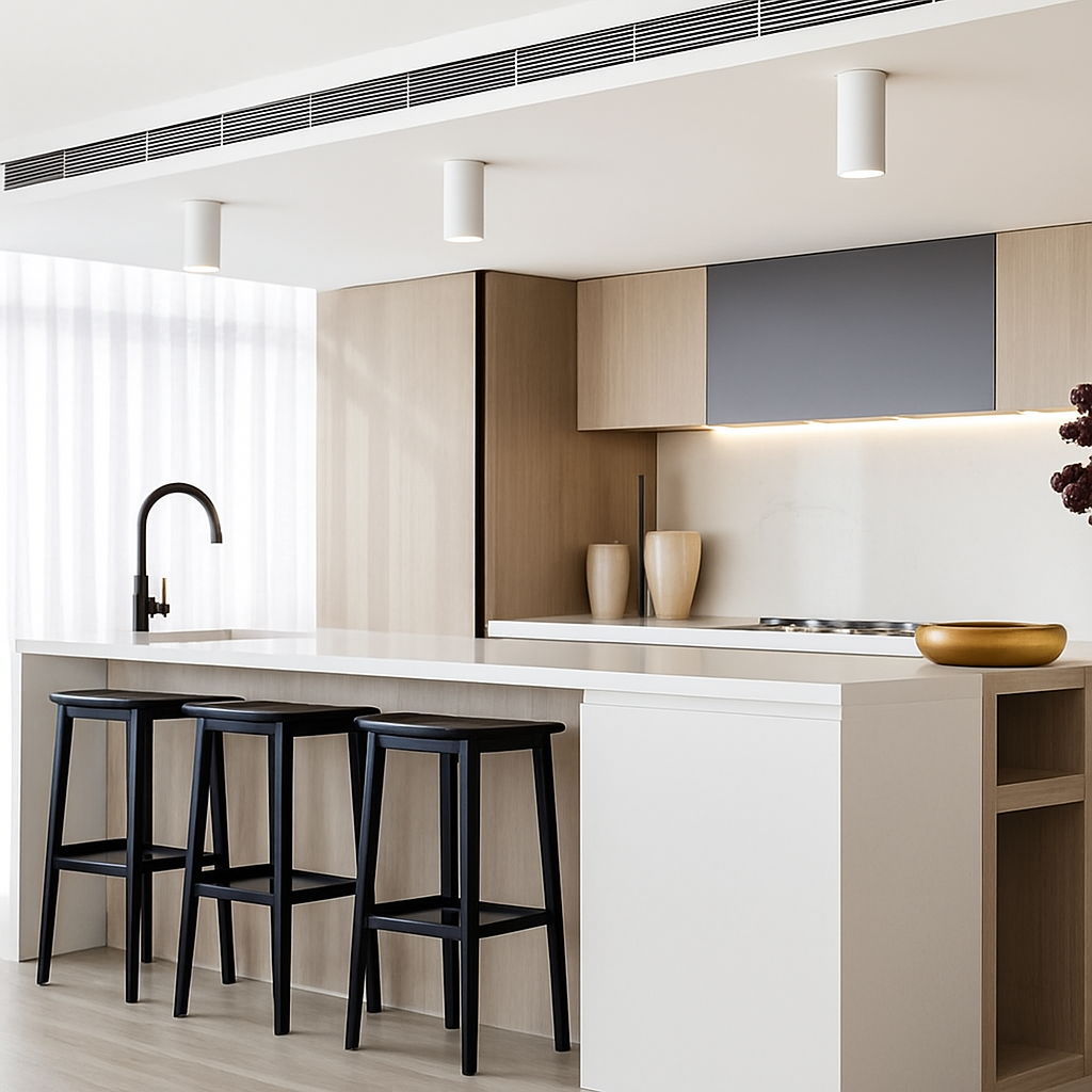 LED Plafondspot Opbouw Aluminium Tubular Design Zwart Wit Warm Neutraal Koel Wit 10-40cm voor Woonkamer Keuken Horeca | Sulvida