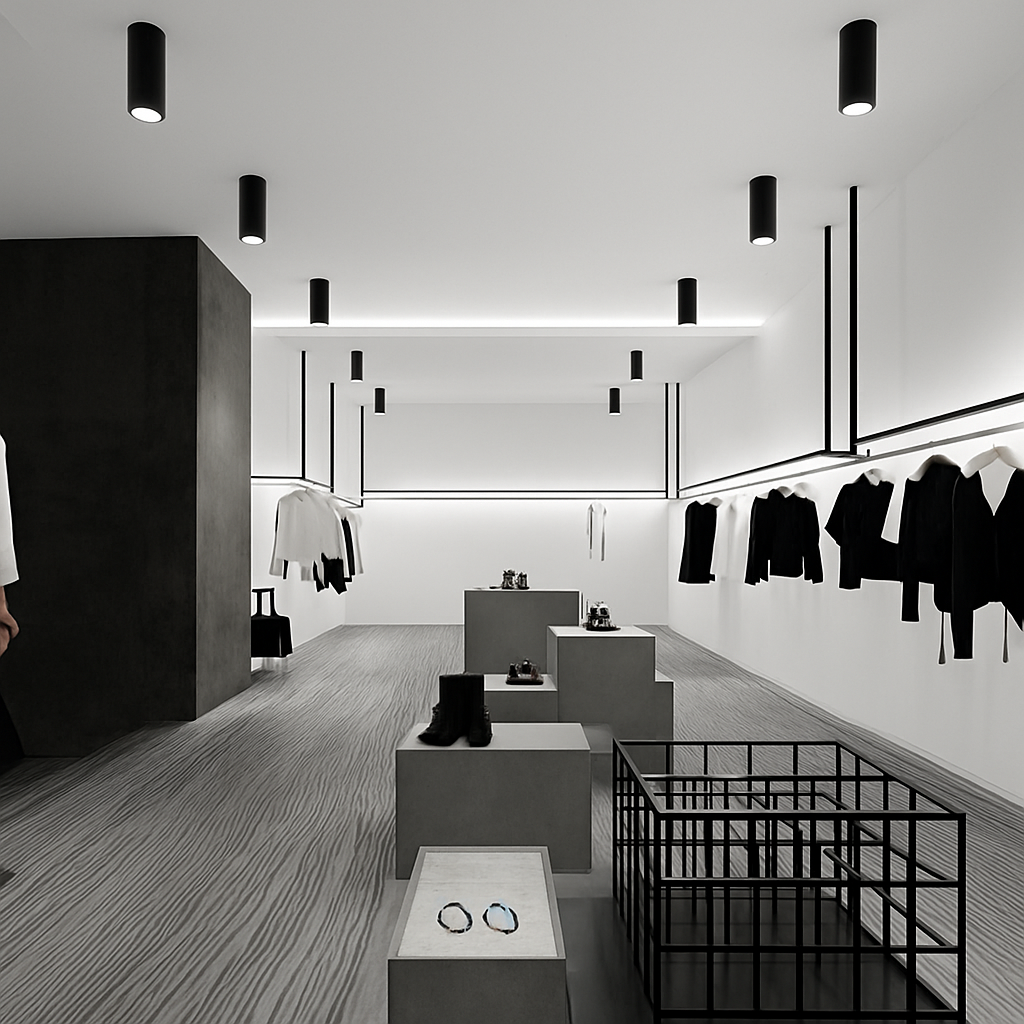 LED Plafondspot Opbouw Aluminium Tubular Design Zwart Wit Warm Neutraal Koel Wit 10-40cm voor Woonkamer Keuken Horeca | Sulvida