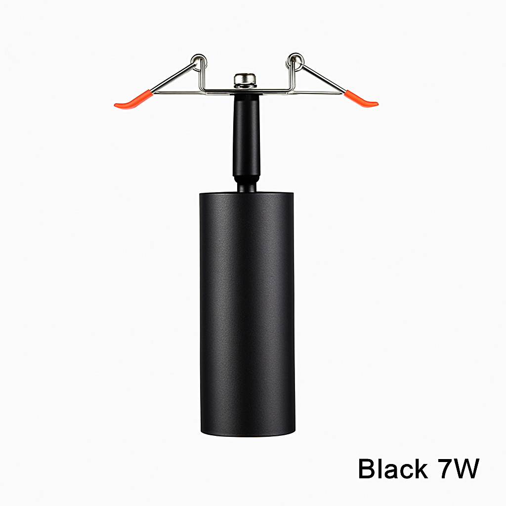 LED Plafondspot Opbouw Kantelbaar Zwart of Wit Tubelamp 7W-30W Keuken Plafondlamp Spots Cilinder Directioneel | Sulvida