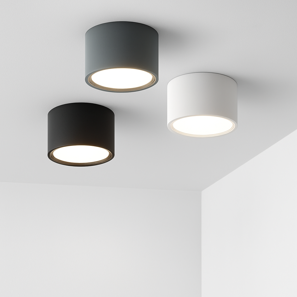 Opbouwspot Rond LED Inbouwspots Nordic Plafondlamp Hal Entree Kleine Downlight Spotverlichting Woonkamer | Sulvida