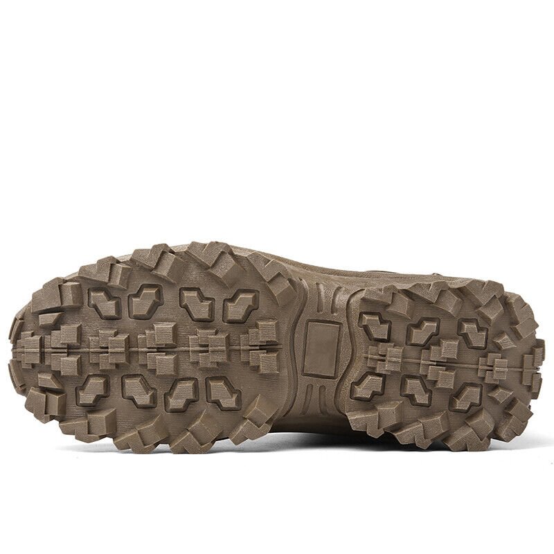 Robuuste Outdoor Laarzen met Hoge Schacht & Geprofileerde Zool voor Wandelen Trekking Bergpad Wandelschoenen | Sulvida