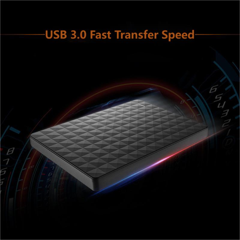 Externe Harde Schijf 10TB USB 3.0 Ultradun Draagbaar voor PC Laptop Gegevensbackup Dataopslag Beveiliging | Sulvida
