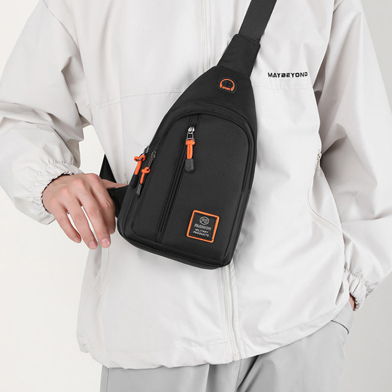 Sac bandoulière imperméable à plusieurs compartiments pour ranger portefeuille et smartphone, idéal au quotidien | Sulvida