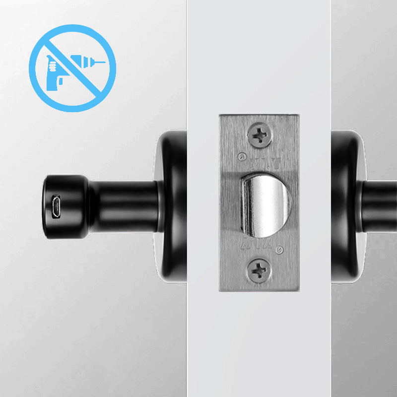 Vingerafdruk Deurgreep Bluetooth Appbediening Slot Zinklegering Smart Home Beveiliging Keyless Entry | Sulvida