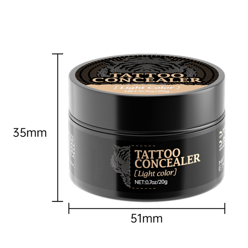 Crème correctrice imperméable pour cicatrices et imperfections cutanées avec système de mélange à deux composants et tenue longue durée | Sulvida