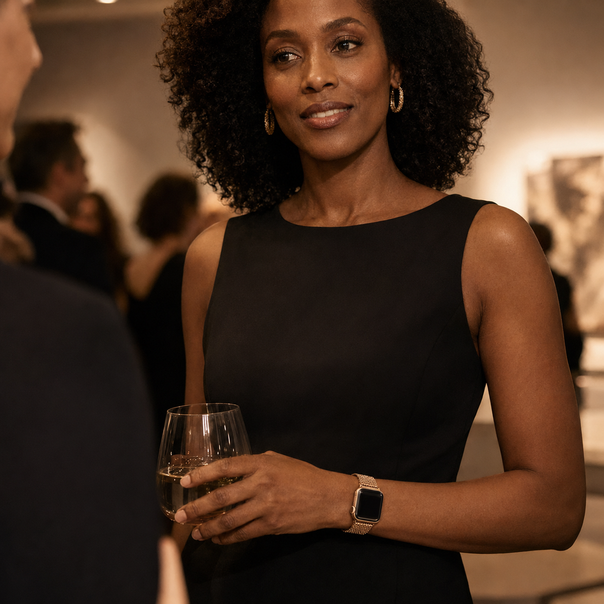 Bracelet à maillons en métal magnétique pour Apple Watch – Ajustement sans cran Series 12 46mm Ultra 4 49mm montre connectée | Sulvida