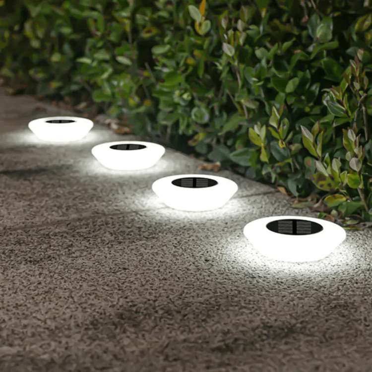 Zonne-energie tuinverlichting roestvrij staal warm wit koel wit LED buitenverlichting voor paden tuin terras | Sulvida