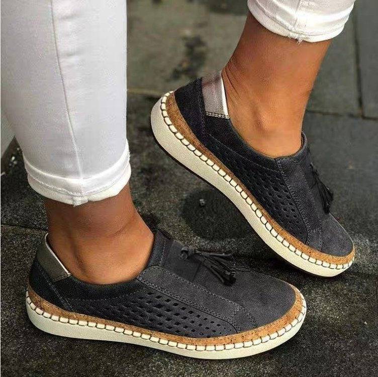 Orthopedische Dames Sneakers Comfort Breed Met Teenbescherming Loopschoenen Zwart Wit Groen Blauw Rood US 6-9.5 | Sulvida