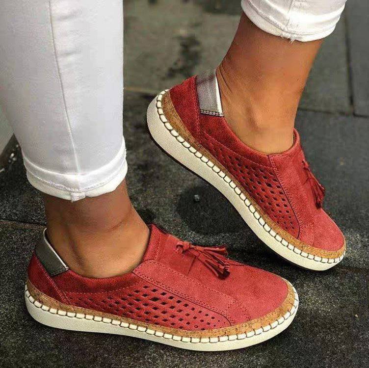 Orthopedische Dames Sneakers Comfort Breed Met Teenbescherming Loopschoenen Zwart Wit Groen Blauw Rood US 6-9.5 | Sulvida