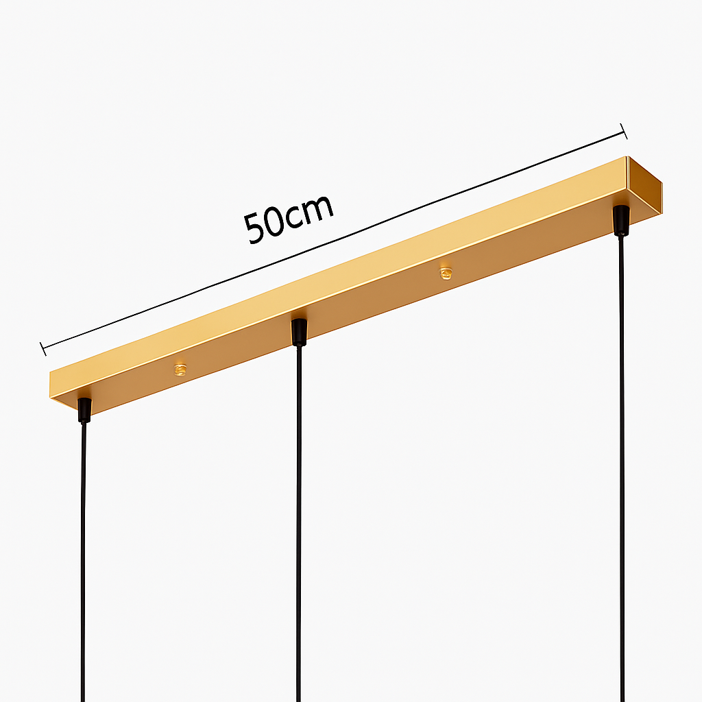 Glazen hanglamp bol modern Scandinavisch goud dimbaar LED verlichting eetkamer slaapkamer decoratief | Sulvida