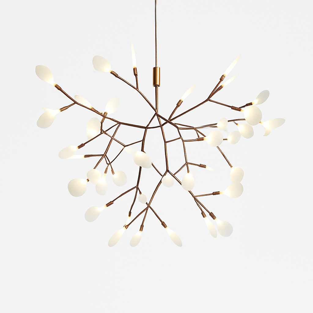 LED Hanglamp Tak Koper Zwart Meerlichts Modern Design Eetkamer Plafondlamp Dimbaar Woonkamer Verlichting | Sulvida