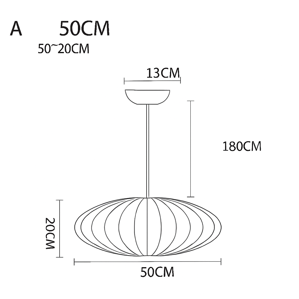 Japanse Hanglamp Papier Zijde Rijstpapier Moderne Verlichting Plafondlamp Woonkamer Slaapkamer Decoratie | Sulvida