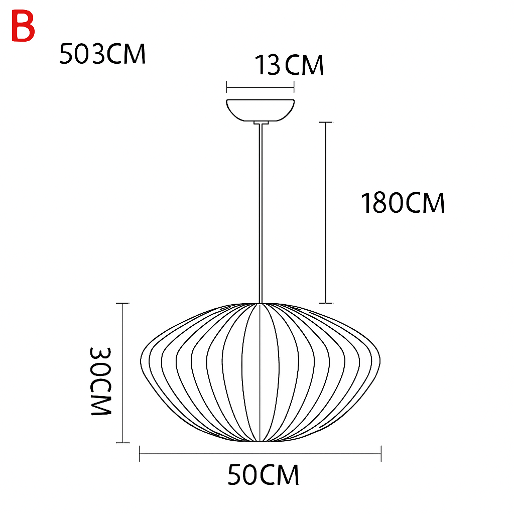 Japanse Hanglamp Papier Zijde Rijstpapier Moderne Verlichting Plafondlamp Woonkamer Slaapkamer Decoratie | Sulvida