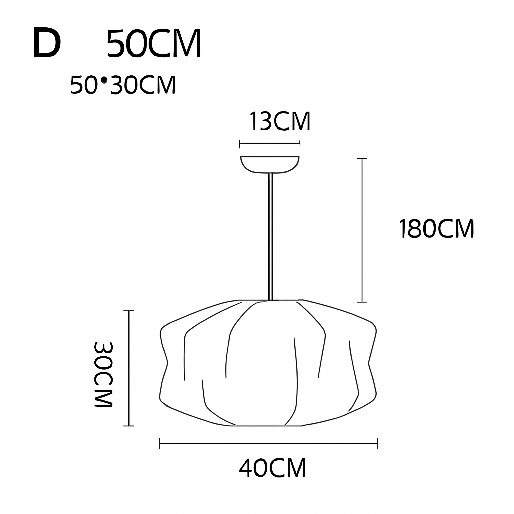 Japanse Hanglamp Papier Zijde Rijstpapier Moderne Verlichting Plafondlamp Woonkamer Slaapkamer Decoratie | Sulvida