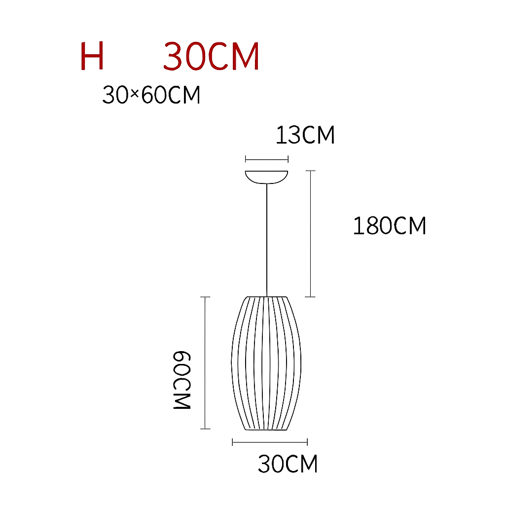 Japanse Hanglamp Papier Zijde Rijstpapier Moderne Verlichting Plafondlamp Woonkamer Slaapkamer Decoratie | Sulvida