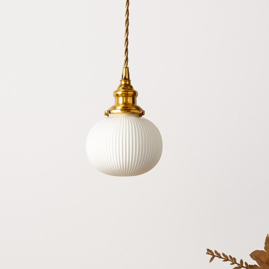Retro Hanglamp Keramiek Wit E27 Fitting 90-260V Woonkamer Slaapkamer Eetkamer Studeerkamer Hotelkamer | Sulvida