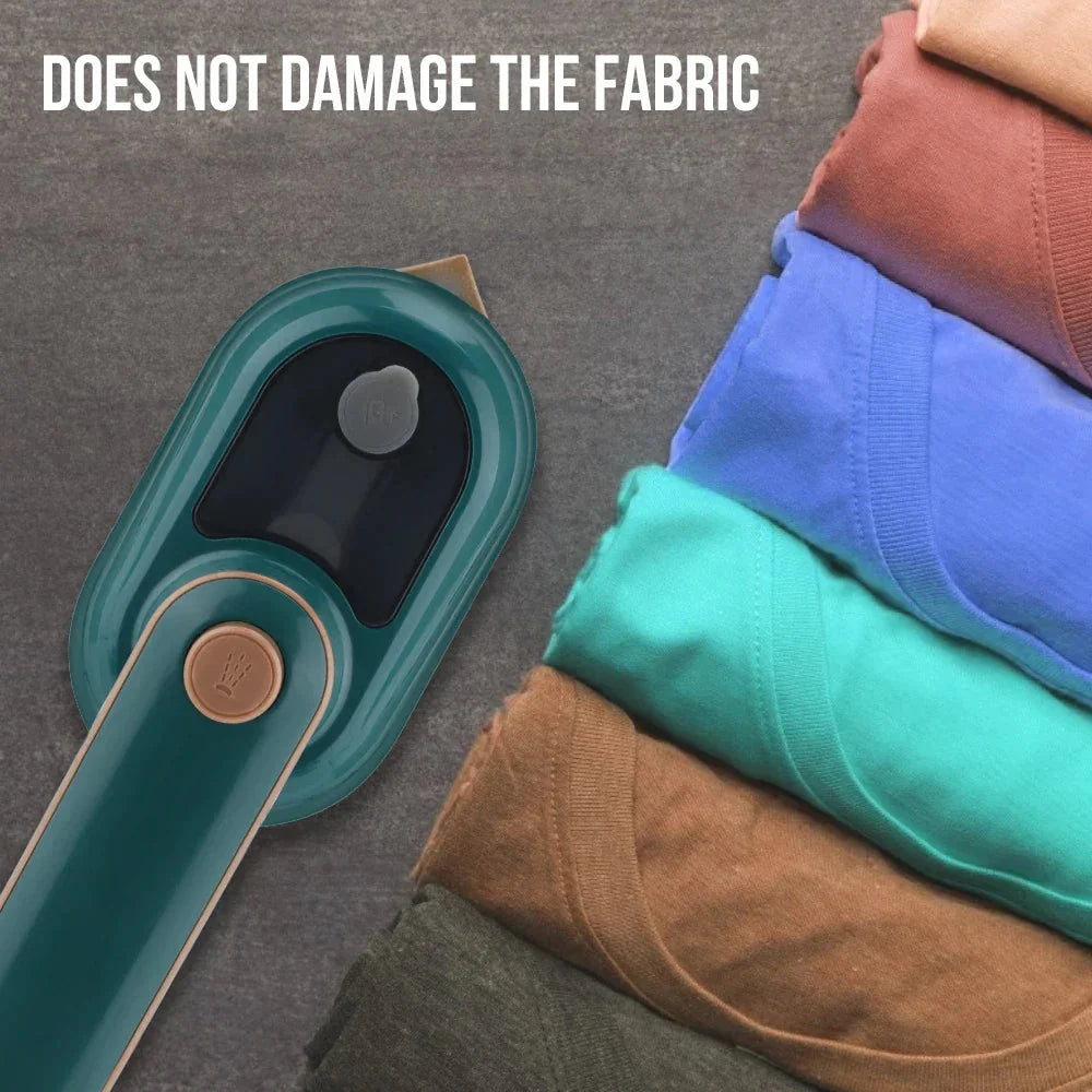 Compact Reisstrijkijzer met Stoom- en Droogfunctie 2-in-1 voor Kleding Onderweg Opvouwbaar Handig Reizen | Sulvida