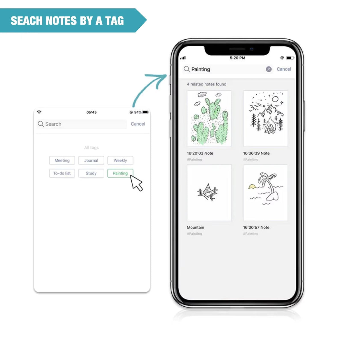 Bloc-notes numérique avec reconnaissance de l’écriture manuscrite par OCR et synchronisation Bluetooth, pour les notes et les dessins | Sulvida