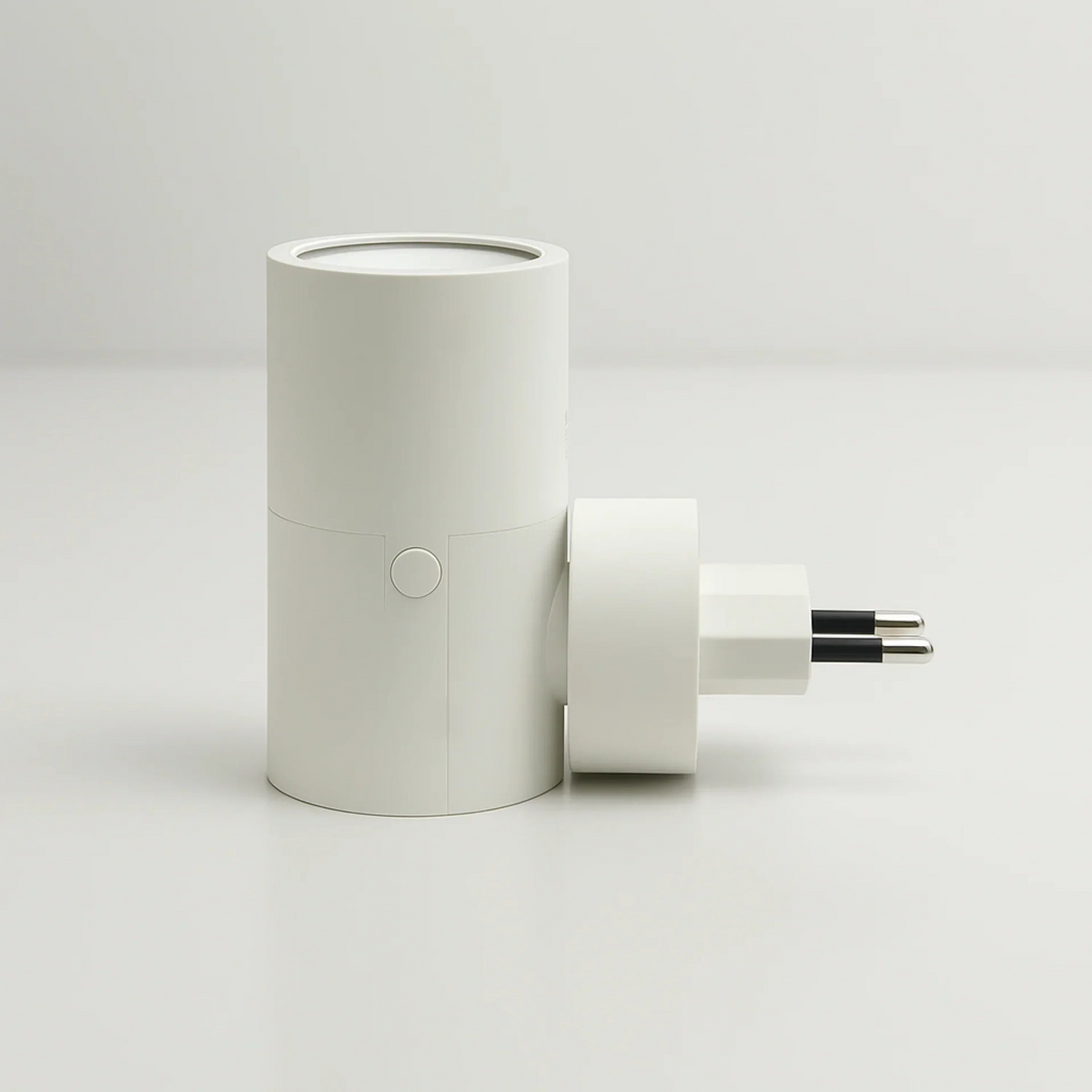 Compacte Stekkerlamp LED met Draaibare Kop Warm Licht Wandverlichting Nachtlampje Energiebesparend Sfeer | Sulvida