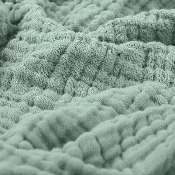 Zachte Katoenen Mousseline Plaid Luchtig Huiddoorzichtig Voelt Heerlijk aan bij Elke Temperatuur Vierkant | Sulvida