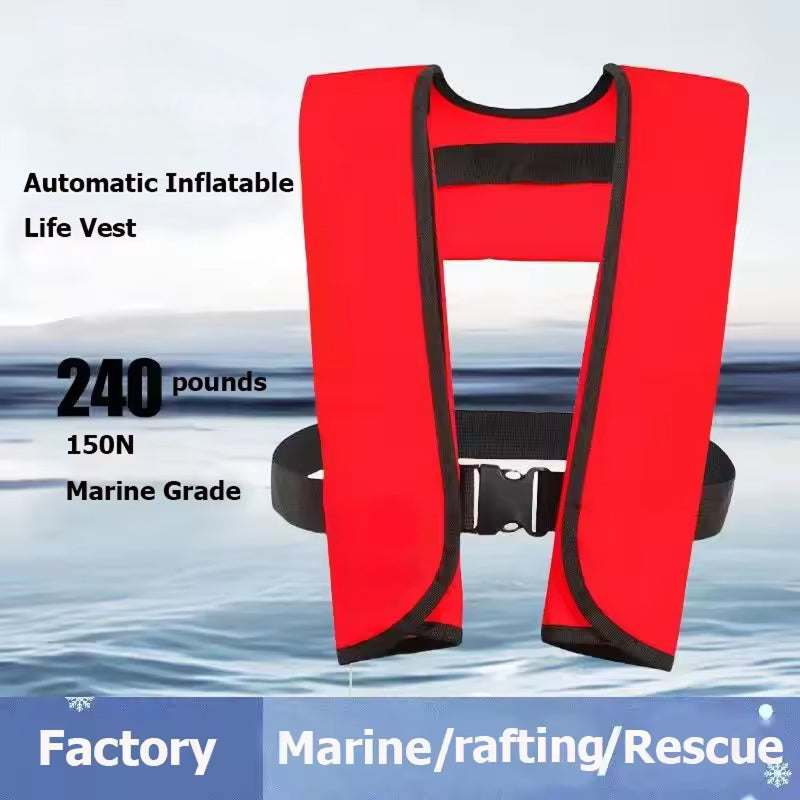 Gilet de sauvetage gonflable à déclenchement automatique et manuel, pour profiter de l’eau et pratiquer des sports nautiques en toute sécurité | Sulvida