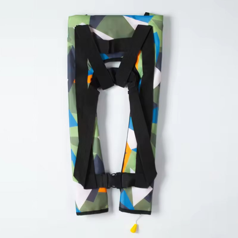 Gilet de sauvetage gonflable à déclenchement automatique et manuel, pour profiter de l’eau et pratiquer des sports nautiques en toute sécurité | Sulvida